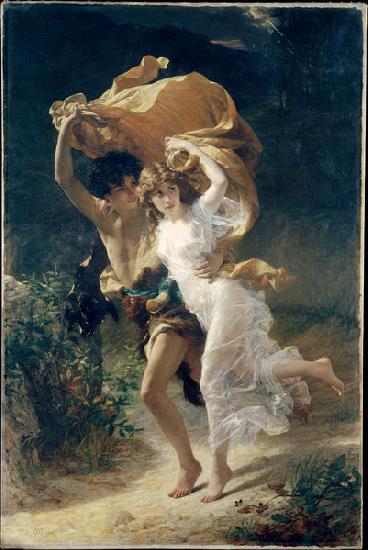 Pierre Auguste Cot The Storm China oil painting art